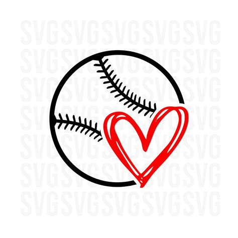 85+ Baseball Love SVG, Love Baseball SVG Graphic By Silhouettemania · Creative Fabrica. Baseball Love SVG & Png Baseball Cut Files