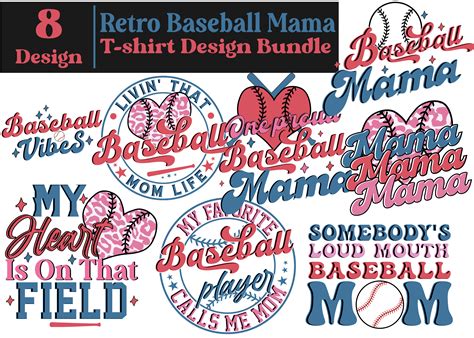 Download Baseball Mama Commercial Use For Crafts