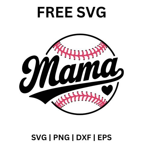 Download Baseball Mama Files For Crafts