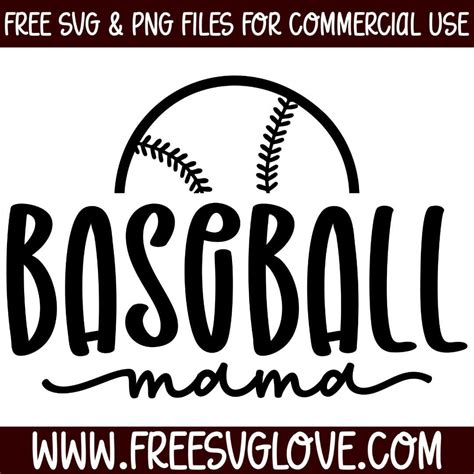Download Baseball Mama for Cricut Machine