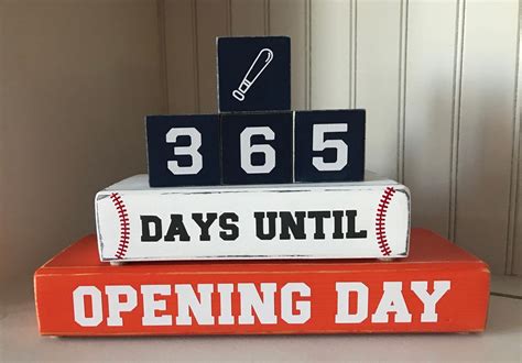 Baseball Opening Day Countdown Clock 2015