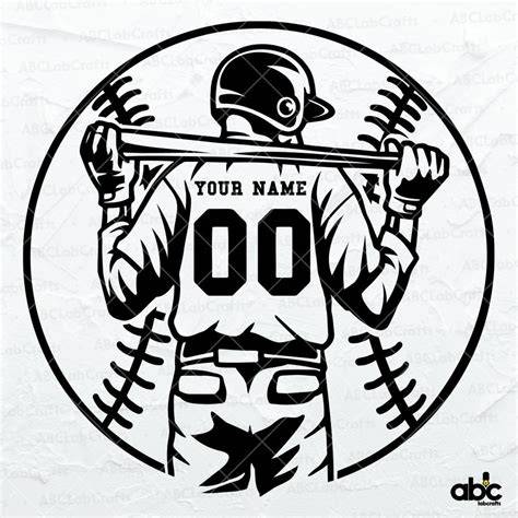 Swinging for Success: Elevate Your Designs with Baseball Player Silhouette SVG