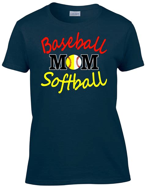 Score a Home Run with Baseball Softball Mom Shirts