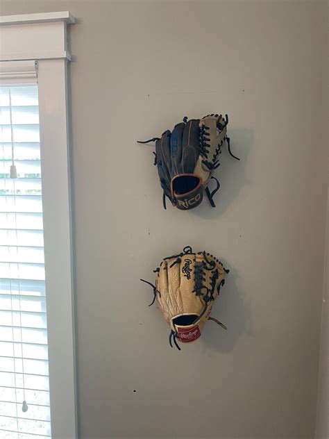 Baseball Bedroom Decor Glove Display Case