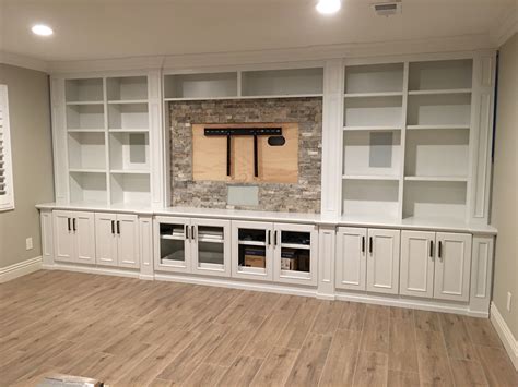 Shiplap entertainment center (With images) Living room entertainment