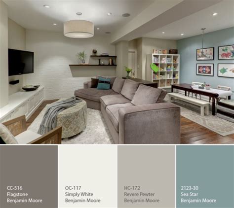 Basement Paint Colors 2018 Benjamin Moore