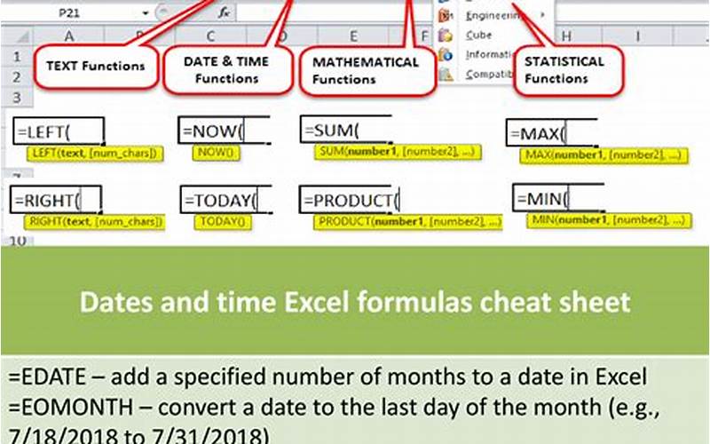 Basic Excel Functions