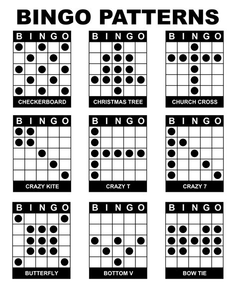 Basic Bingo Patterns