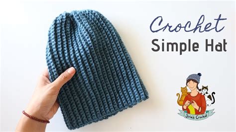 Basic Crochet Hat For Beginners