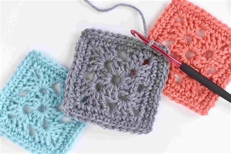 Basic Crochet Pattern For Granny Square
