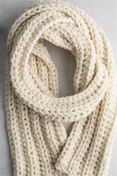 Basic Crochet Scarf Patterns Free