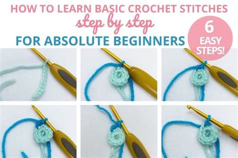 Basic Crochet Stitches for Easy Crochet Heart Designs