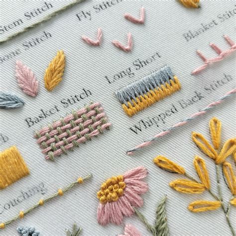 Basic Embroidery Pattern