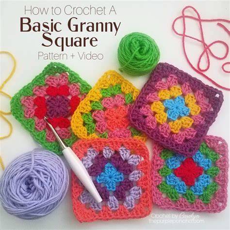 Basic Granny Square Crochet