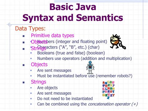 Basic Java Syntax