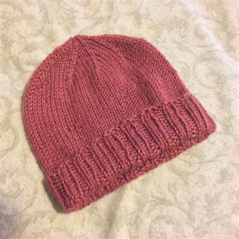 Basic Knit Cap Pattern
