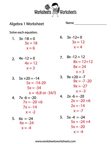 Basic Math With Videos And Worksheets And Answers