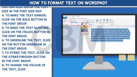 Basic WordPad Text Editing Functions