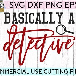 Download Basically a Detective Commercial Use DXF Files