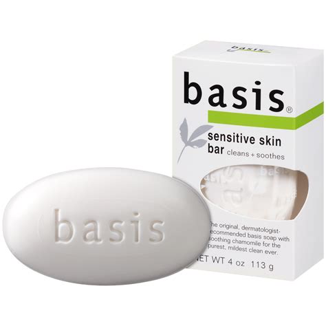 Bask in the Blissful Comfort of Basis Sensitive Skin Bar - Gentle, Nourishing & Soothing