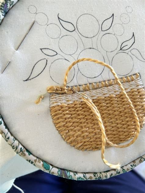 Basket Embroidery Workshop