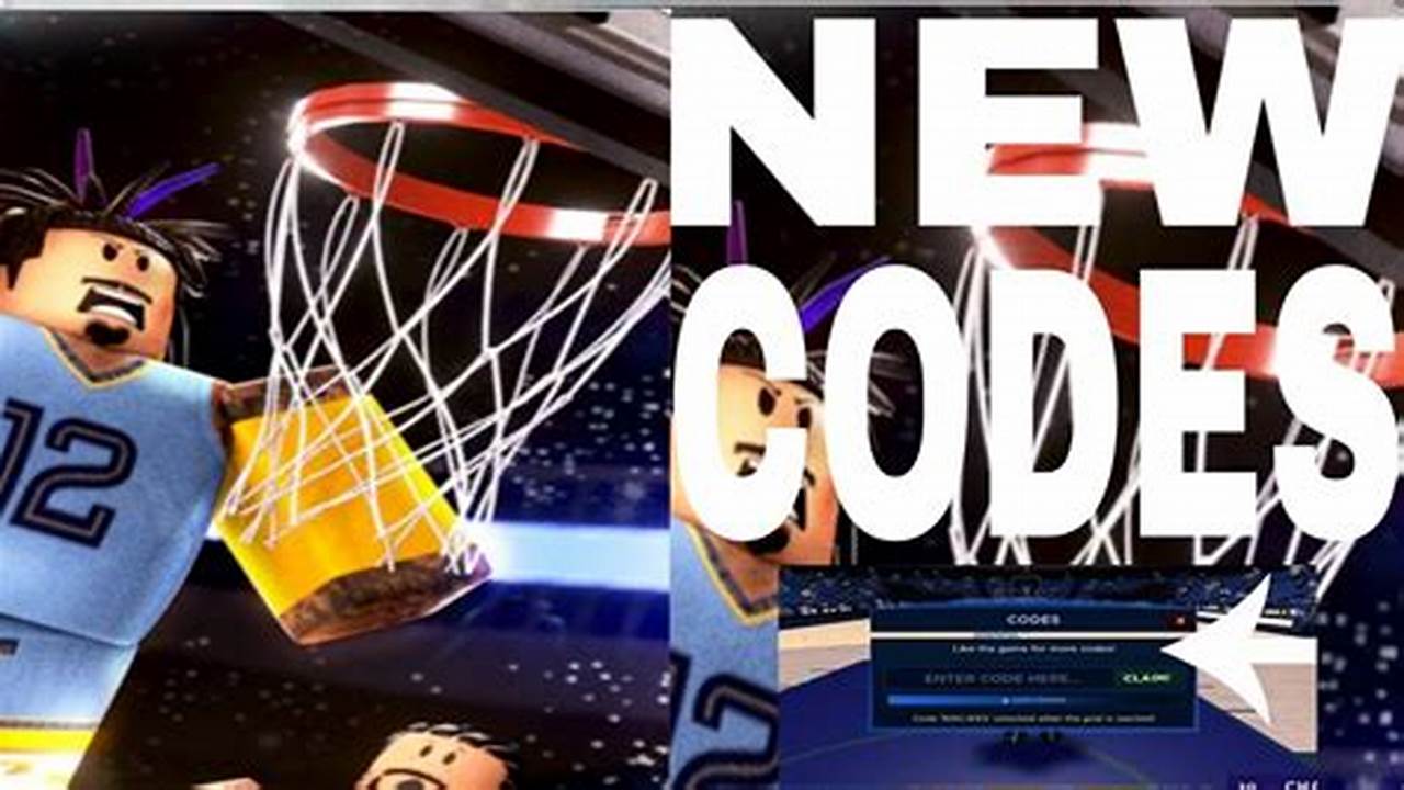 Basketball Legends Codes 2024 Roblox Id