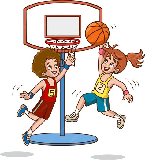 Basketball Cartoon Image
