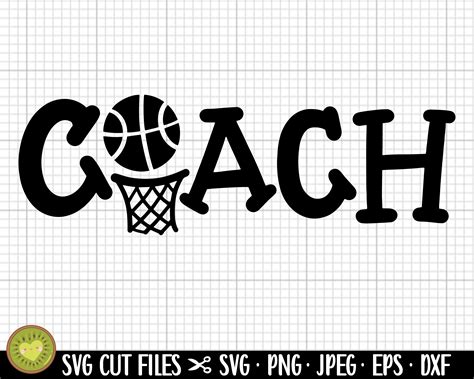 Score Big with the Best Basketball Coach SVGs - Get Your Court-Side Creativity On!