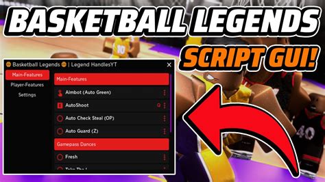 Basketball Stars Script/GUI NO linkvertise! - Rekonise