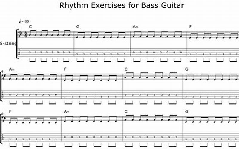 Bass Guitar Rhythm