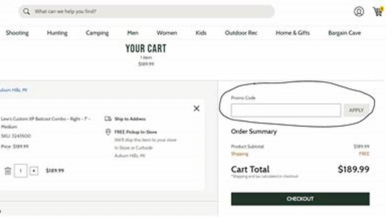 Bass Pro Shop Coupon Code December 2025