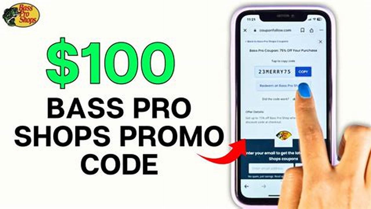 Bass Pro Shops Promo Code December 2024