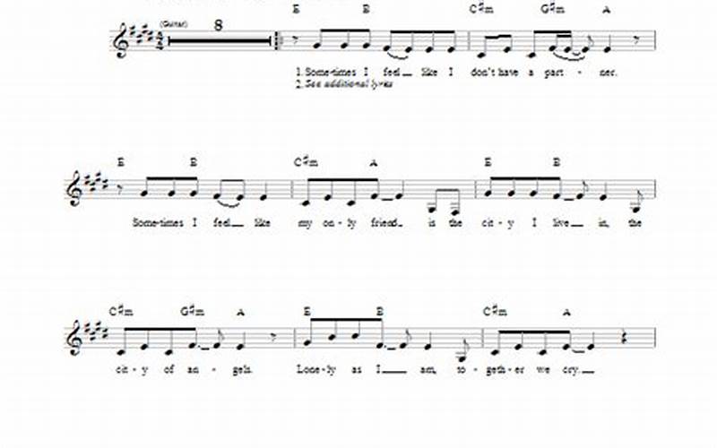 Bass Tab For Under The Bridge