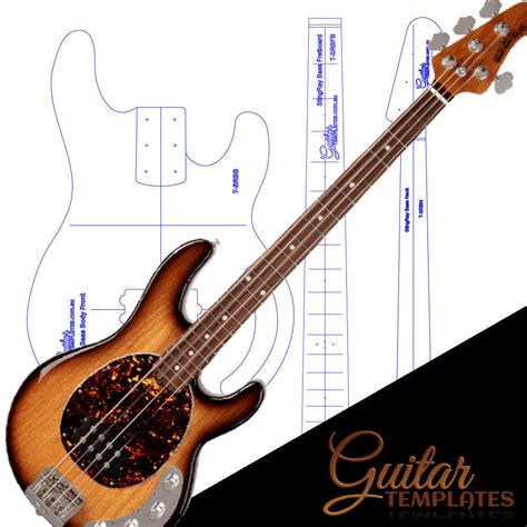 Bass Guitar Template
