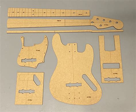 Bass Guitar Templates