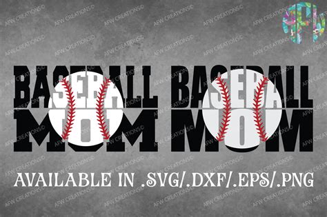 Download Basseball Mom DXF Files