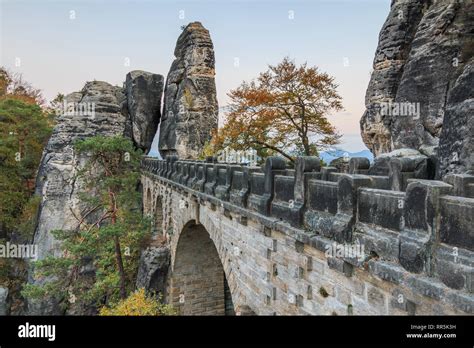 Bastei Bridge overall view