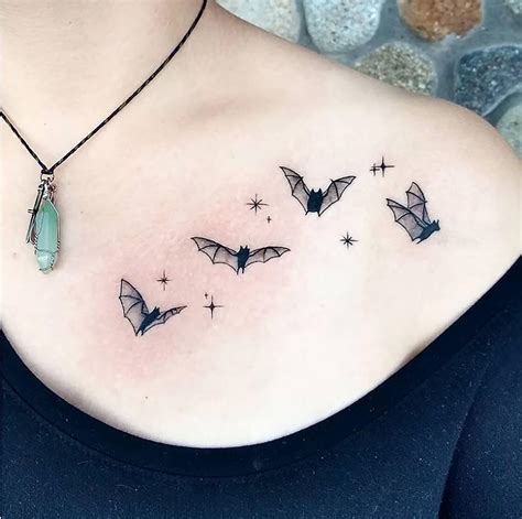 Bat Silhouette Tattoo