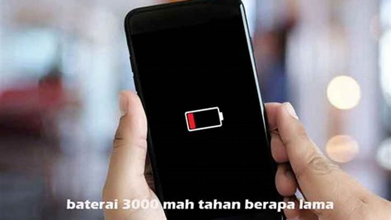 Baterai 3000 MAh, Teknologi