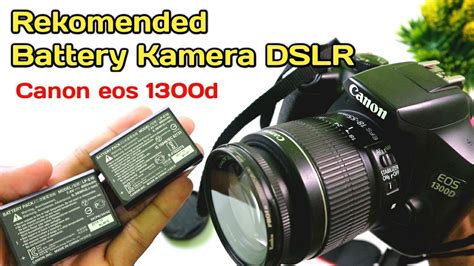 Baterai Kamera DSLR Canon 1000D