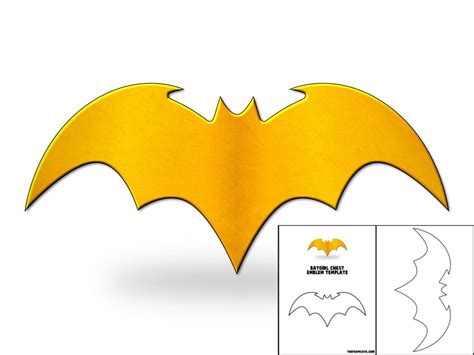 Batgirl Symbol Template Printable