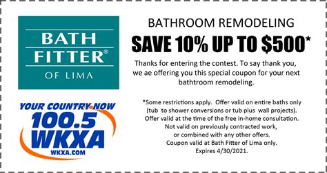 Bath Fitter Coupons Printable