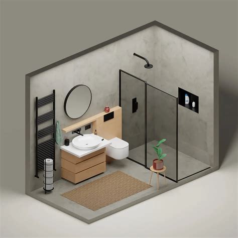 Bathroom 3d Model