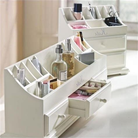 Bathroom Organizer on Countertop with 4 Small and 3 Large Drawers, 9.5''x6''x11.6" Plastic