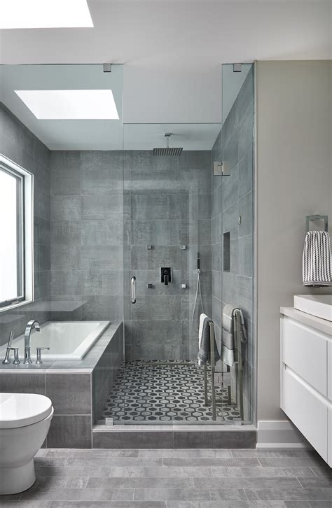 Bathroom Grey Tile