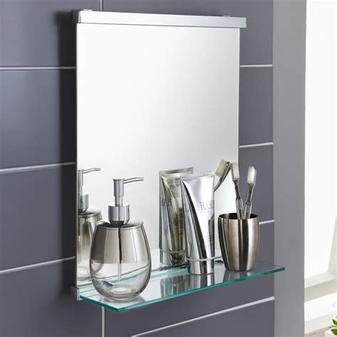 Bathroom Mirrors With Shelf