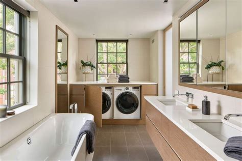 Bathroom With Laundry