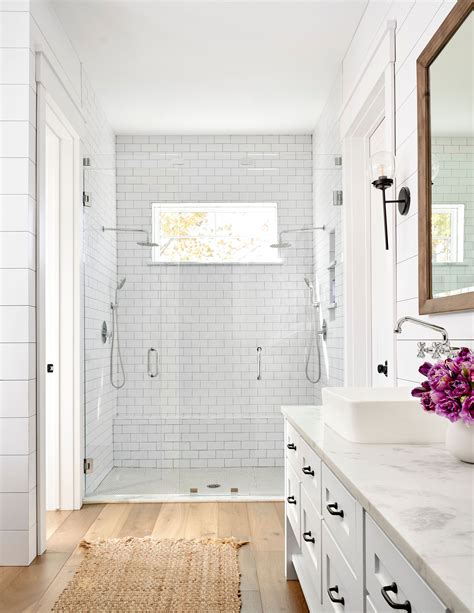 Bathroom With Subway Tile Shower