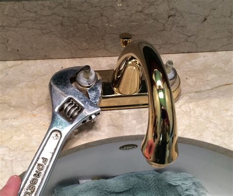Bathroom faucet leaking