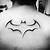 Batman Logo Tattoo Designs